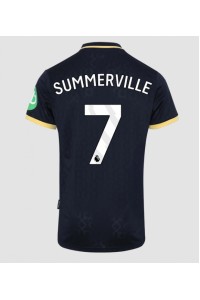 West Ham United Crysencio Summerville #7 Jalkapallovaatteet Kolmaspaita 2025-26 Lyhythihainen